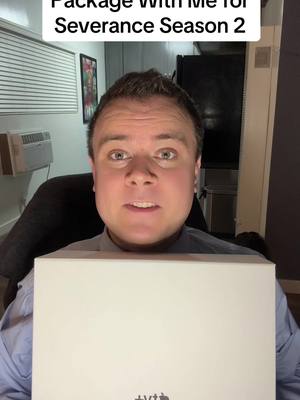 Unboxing an @Apple TV package for #Severance Season 2! Thank you very much for the gift. My influencer mind is pleased and my normal psyche will have a pleasant surprise once it resumes normal functionality. #severancetvshow #severanceseason2 #severance2 #severanceappletv #appletv 