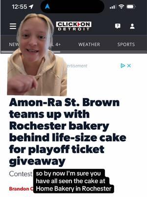 The details on the Home Bakery x Amon-Ra St. Brown divisonal round tickets giveaway 💙  #detroitlions #detroit #detroitlionsfootball #homebakery #rochestermichigan #rochester #rochestermi 