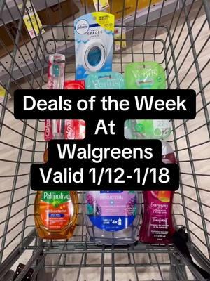 Deals of the Week at Walgreens! Valid until 1/18! #couponcommunity #couponing #coupon #couponfamily #walgreens #walgreenscouponing #walgreenscouponer #walgreensdeals #walgreenscouponers #save #savemoney #deals #learntocoupon 