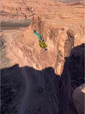 GO UPSIDE DOWN! @Shane McConkey Foundation  #flip #stunt #shanemcconkey #ski #basejump #tandembasemoab #skydive #travel #stunt 