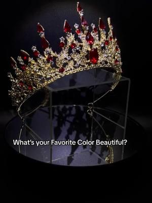 Let me kmow in the comments🥰 Mines is Pink💕💗 #queens #queen #birthdayprincess #fyp #girlsgirl #girly #girlythings #thecrown 