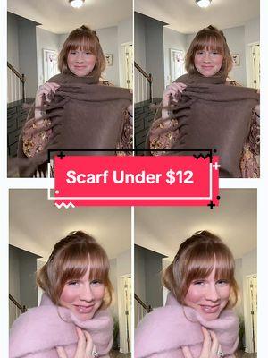 This scarf is thick, warm, long and cheap!! I’m pretty sure I’ve paid $40 for the same kind of scarf 🧣 🤯 Plus, they have so many colors to choose from.  I will be ordering every color for that price 🙌🏻🛍️😏 #scarves #scarvesfordays #winterfashion #boho #2025musthave #momtok #TikTokShop #fyptok #winterstorm 