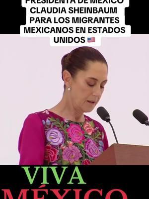 La presidenta de México dice que los trabajadores migrantes son de lo mejor #presidenta #claudiasheimbaum #claudia #pueblo #cdmx #zocalo #migrantes #paisanos #mexicanos #mexicanoschingones #economia #hombres #mujeres #trabajadoreslatinos #heroes #usa🇺🇸 #trabajadoresdelaconstruccion #trabajadoresdelcampo #vivamexico #viva #4t 