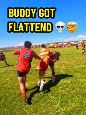 Buddy got flattened at the end !💀🤯 Full POV Rugby Games, Link in Bio 🔗🔥 #rugbyexpo #rugby #pov #pizza #gameday #football #sportstiktok #sport #Running #tackle #povs #fyp #foryoupage #fypage #rugbyleague #rugbyunion #rugbytok #viral #best #coach #coaching #TJ