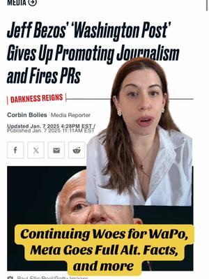 It hasn’t been a great week for #americanmedia & tech. Which is why we need better #medialiteracy skills now. Find me on @Substack (link in bio) — where I’ll be post 1-19-25! #harryandmeghan #princeharry #murdoch #wapo #washingtonpost #facebook #npr #ap #willlewis #jeffbezos #trending #fyp #usnews #uspolitics #markzuckerberg #substack 