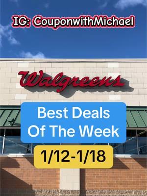 Walgreens Deals for 1/12-1/18 #couponcommunity #couponing #couponing #coupon #couponfamily #walgreens #walgreenscouponing #walgreenscouponer #walgreensdeals #walgreenscouponers #save #savemoney #deals #learntocoupon