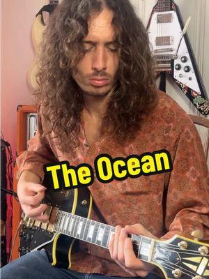 The Ocean guitar solo, full video on YouTube. #guitar #guitarist #guitarsolo #guitarplayer #rockguitar #jimmypage #ledzeppelin #fyp #guitartok #guitaristsoftiktok 