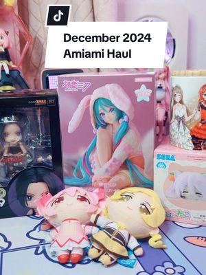 If you want to see more from me please follow my other socials in my linktree. I'm pretty much Bloosica everywhere where I have social media. But here is my December Amiami haul. #animefigure #figurehaul #miku #hatsunemiku #madokamagica #madoka #madokakaname #mamitomoe #nana #nanaosaki #lovelive #anime 