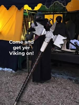 Only 40 days until Michigan Nordic Fire Festival 2025 weekend begins. Friday, Feb. 21st through Sunday, Feb. 23rd. It's a beautiful Viking festival in Charlotte, Michigan, near Lansing. Get your hotel room booked now and come for the weekend. #viking #vikings #nordic #norse #warhammer #hammer #michigannordicfirefestival #NordicFireFestival #vikingstyle #thor #odin #fire #puremichigan #michiganartist #archangelsteel