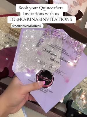 Instagram: @Karinasinvitations  #karinasinvitations #invitation #acrylicinvitations #houstontx #houstontexas #misquince #misquinceaños👑 #luxuryinvitations #invitacionesacrilico #invitacionesde15 #misquinceaños #invitacionesacrilicas #elegantinvitations #sweet16invitations #weddinginvitations #invitacionesxvaños #quinceañera 