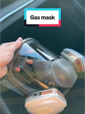 Literal gas mask??? #gasmask #mask #gas #survival #painting #respiratory #respirator #TikTokShop #tiktokfinds 