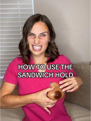 Make sure to sandwich in the right direction when breastfeeding. This can be a technique to help baby latch deeper, if you are doing it properly. Follow me on IG for more! I offer FREE virtual 1:1 consultations through insurance. If you would like to schedule an appointment with me, click the link in my bio to see if you’re eligible. If approved, you will receive an email from me to schedule an appointment. #ibclc #lactationconsultant #breastfeeding #breastmilk #postpartum #nurse #breastfeedingtips #ftm #exclusivelybreastfeeding #latchpain #latchhelp #latchingandpositioning #babylatch #sandwich #sandwichhold #lactationconsultantsoftiktok 