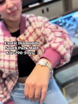 🔥 Our customer just cashed out on the ultimate luxury combo – a custom Diamond Rolex Watch and Iced Out Butterfly Dangling Hoops! 💎✨ Only the finest at Exotic Diamonds, inside South Park Mall, San Antonio, TX. Want to level up your wrist game and drip? Call us at 830-290-5947 to make your dream piece a reality today! 💥 #ExoticDiamonds #DiamondRolex #IcedOutHoops #ButterflyHoops #LuxuryJewelry #DripCheck #RolexWatch #CustomJewelry #DiamondsOnDiamonds #LuxuryLife #ShineBright #JewelryGoals #SanAntonioDiamonds #SouthParkMall #TexasJewelry #IceCold #ExclusiveJewelry #WristGameStrong #HighEndJewelry #LuxuryStyle #CustomPieces #BlingBling #IceOnMyWrist #JewelryAddict #SparkleAndShine #DripOrDrown #StayFresh #diamondlife 