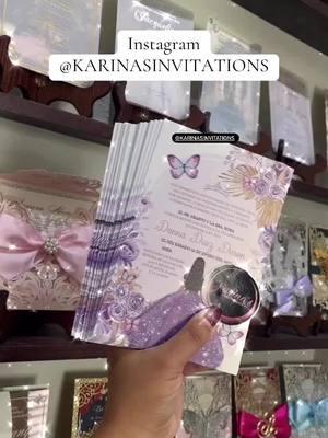 #karinasinvitations #invitation #acrylicinvitations #houstontx #houstontexas #fyppppppppppppppppppppppp #misquince #misquinceaños👑 #luxuryinvitations #invitacionesacrilico #invitacionesde15 #misquinceaños #elegantinvitations 