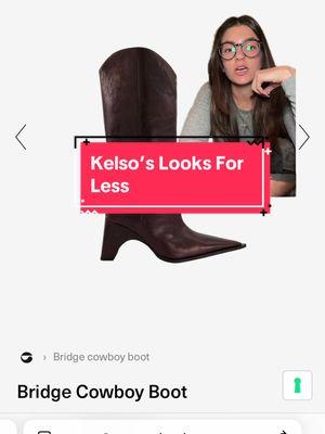 Coperni look for less, say less #kelsoslooksforless #kelsoslooks #coperni #coperniboots #cowboyboots #looksforless