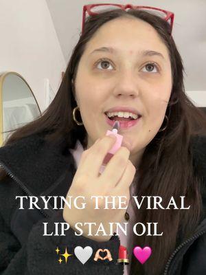 I’m OBSESSEDDDD 😍 #lipoilstain #lipstain #lipstainviral #viralliptints #virallipgloss #virallipstains #makeuphacks #makeuptutorial #makeuptransformation #bkbeauty @BKB LLC 