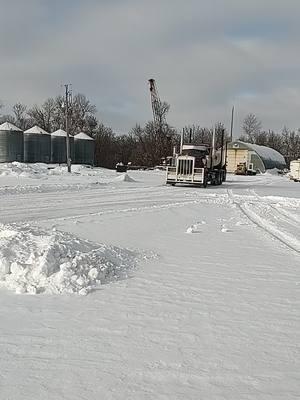 She's a beaut.#leftlanelogtrain #w900l #extremedutyironworks #legacyforestproducts #poletrailer #mnlogger #loggerslife #trailerrepair #tigercat #johndeere 