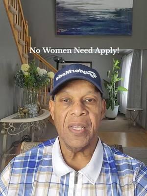 Women need not apply! #emprovekulture #women #men #DEI #equality #firefighter #police #neworleans  #LosAngeles #wildfires 