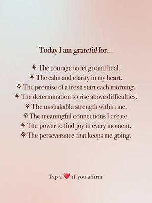 Today I am grateful for... #Gratitude #ThankfulHeart #MindfulMoments #SelfReflection #DailyAffirmations