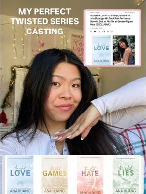 Replying to @maria ౨ৎ thank you guys for all your kind words!!! 🤞🏼they get the cast right😭 @Ana Huang @Netflix #BookTok #twistedseries #fancast 