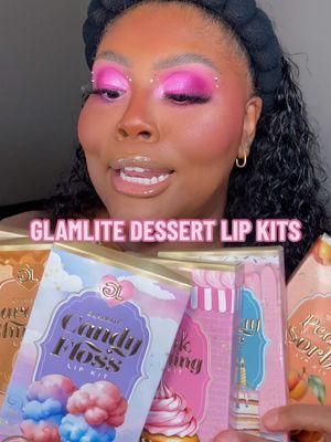 Let’s try the @Glamlite Dessert Lip Kits 🧁🍩🍭🍰 Would y’all try these out?! 🤭🩷 Follow me on Instagram and YouTube @ Serenttaaa 🍬 • Glamlite Lip Kit (Pink Frosting & Candy Floss) • @Charlotte Tilbury Lipstick (Kim K W) #fyp #foryou #glamlite #glamlitelipkit #lipkit #lipcombo #blackgirllipcombo #blackgirlmakeup #blackgirlmakeuptutorial #blackgirlmakeupvideos #blackgirlcontentcreator 