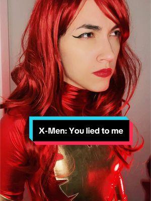 I can’t trust you, Scott 😠 #xmen #darkphoenix #cyclops #jeangrey #jeangreycosplay #marvelcosplay #xmencosplay 