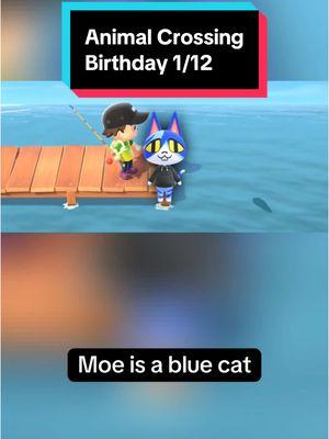 In Animal Crossing on January 12th, it’s Moe’s birthday! Happy birthday Moe! #animalcrossing #animalcrossingnewhorizons #animalcrossingswitch #switch #nintendo #nintendoswitch #switch2 #animalcrossingbirthday #January12th #January12 #Moe #animalcrossingMoe #Moeanimalcrossing #acMoe #Moeac #funfacts #DidYouKnow #animalfunfacts #cat #cats #cute #cuteanimals #gaming #GamingOnTikTok #gamingonyoutube #birthday #happybirthday #cozygames #cozygaming #cozygamer