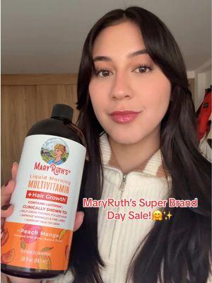 ¡Hasta un 40 % de descuento en tus productos favoritos de MaryRuth’s en TikTok Shop! ¡No te pierdas estas ofertas increíbles! #maryruthorganics #maryruths #maryruthsvitamins #liquidvitamins #MaryRuthsSuperBrandDay #SuperBrandDay #tiktokshopsale 