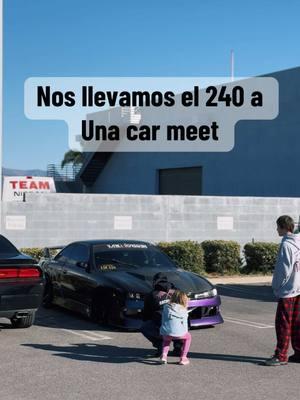 Nos llévamos el 240sx a una carmeet. #Nissan #s14 #silvia #kouki #sr20det #240sx #jdm #japan #hks #greddy #s15silvia #fypシ #foryoupage #viralvideo #trending #paratii #jdmcarsoftiktok #cars 