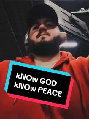 kNOw GOD kNOw peace, it’s really as simple as that.  I’m not saying that by having a relationship with God that you’ll be free from trouble, there will be trouble!! But WITH GOD you can have PEACE because peace is having the assurance that in the midst of chaos and conflict, everything will be okay. #christian #notw #holstrength #dailyreminder #gym #GymTok #faith #faithoverfear #peace #fyp #foryoupage #miketodd 