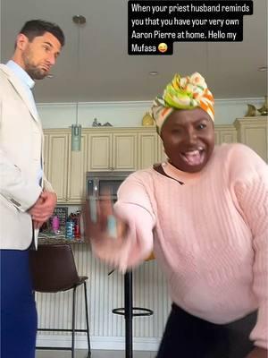 Priest husband but make him Mufasa 😂. #married #marriedlife #marriedcouple #mufasa #aaronpierre #lionking #jenniferhudsonshow #priest #fy #fyp #fypシ #fypシ゚viral #fypage #viralvideo #viraltiktok #usa_tiktok #usa🇺🇸 #priestontiktok #pastor #pastorswife #pastortiktok #interracialcouple #interracial #mixedcouple #mixedfamily #church #churchtiktok #churchgirl #episcopal 