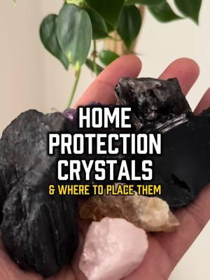 🔮 Transform your home into a sanctuary with these powerful crystal placements! ✨ Here's a guide to placing protective crystals throughout your home to create a harmonious and secure environment. Protect your space with Black Tourmaline at entryways and Black Obsidian by windows for ultimate negative energy defense. Place Rose Quartz in your bedroom for peaceful vibes and loving energy. ❤️  Need focus? Amethyst in your study space helps boost concentration! Want abundance? Let Citrine work its magic in your home office. ✨ Pro tip: Keep those crystal vibes strong! Cleanse regularly with sage, moonlight, or salt. 🌙 #crystalhealing #homeprotection #positivevibes #crystals #spirituality #homedecor #healing #goodvibes #protection #svctribe #soulfulvibesco 