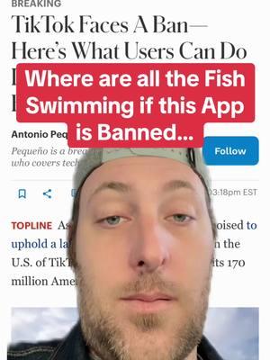 #greenscreen Where are all the fish swimming if this app is banned. #fypシ #fyp #viralvideo #socialmedia #ig #fb #snapchat #youtube #neptune #checkitout #fish #swimming #iwonder 