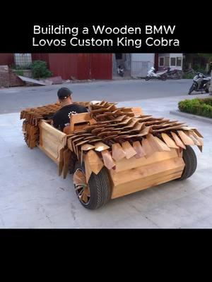 Building a Wooden BMW Lovos Custom King Cobra #diyproject #tree #electric #freeenergy #freeenergytechnology