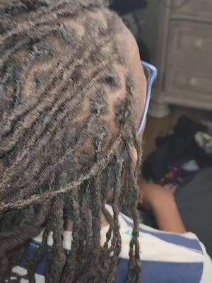 Currently in school to become a #loctician TELL me what you think. #locs #locstyles #locsoftiktok #kidsandlocs #locdandloaded #barrels #BlackTikTok #blackstyles 