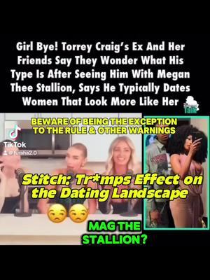 The politics of dating are going to be interesting to observe. The interpersonal is the arena in which people usually most blatantly exercise their politic. #megtheestallion #megantheestallion #lanarhoades #torreycraig #torreycraigandmegantheestallion 