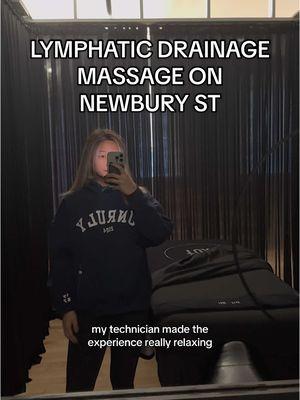 Trying lymphatic drainage massage @The Tox Technique on Newbury St! #foryou #fyp #boston #bostonfoodies #bostonfood #bostonsmallbusiness #bostoncollege #bostonrestaurant #bostontiktok #bostonfoodinfluencer #bostonreccomendations 