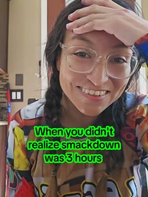 How did you like smackdown being 3 hours long? #liveclip #tiktoklive #WWE #wwesmackdown #wwefans #wweuniverse #wweraw #wweuniverse #wrestletok #prowrestlingtiktok 