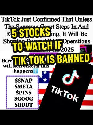 #thestockinsider #tiktokban #snapchat #snap #meta #pintrest #google #goog #reddit #stockstobuy #stockstowatch #stocktok #wallstreet #investor #investing #daytraders #stockstobuynow #stocktraders  #tiktokbanned #news #financialliteracy #financialeducationmatters 