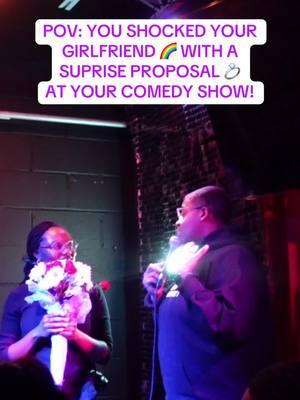 SHE SAID YES!!! 🍾🥹🫶🏾😍 #willyoumarryme  ##proposal#proposalvideo #shesaidyes #engagement #enGAYged #engaged #engagementring #Love #lovewins #lovewins🏳️‍🌈 #lgbtq #lgbt🌈 #lesbiansoftiktok #lesbiancouple #fyp #fypシ 