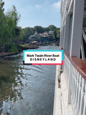 #disneyland #sightsandsounds #ridepov #marktwain #riversofamerica #disneyparks