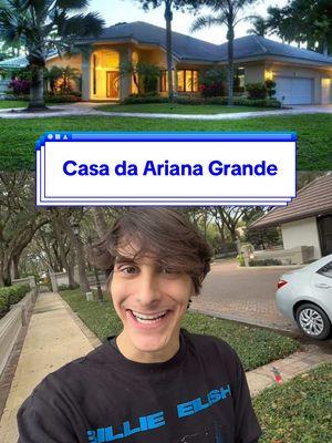 Ariana amiga, autoriza minha entrada? 🗣️🏠 eu mesmo me acho doido por ir e filmar a casa de famosos, mas todas essas infos e imagens já tem na internet, então… pelo menos trago entretenimento pras senhoras 🤠 #arianagrande #bocaraton #arianators 