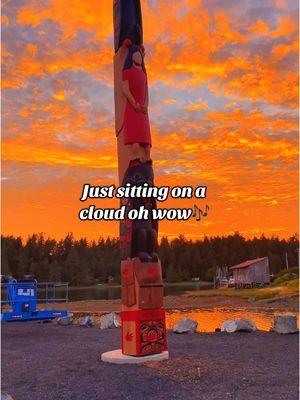 time to post those drafts y’all 🫠 #alaskan8ive #alaska #sunset #totempole #nativetiktok #pnw #capcut 