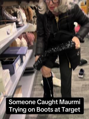 Maurmi was new boot goofin! This was the first Target pants wetting of 2025! #target #targetstyle #targetfinds #maurmi #newbootgoofin @maurmi10 