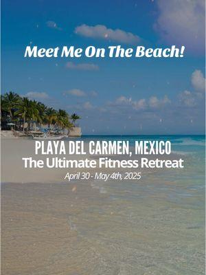 Join me for the Ultimate Fitness Retreat. Soothe your mind, body and soul, feel strong mentally and physically and enjoy the time you deserve for yourself with other women just like you! #beach #sandybeach #mexico #playadelcarmen #retreat #fitness #yoga #paddleboard #meditation #sootheyoursoul #linkinbio 