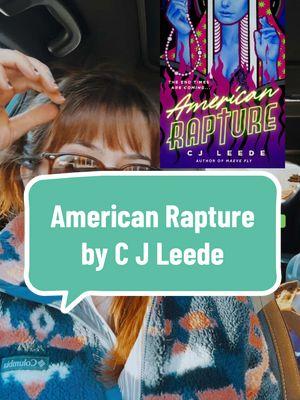 Conceptually thrilling with religious themes but with an insufferable FMC and strange uncomfortable plot lines tanked this highly anticipated read.  #americanrapture #onestar #BookTok #bookish #bookreview #review   