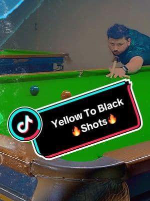 #snooker Shots from Yellow to Black 🎱😍🔥 #shot #nextshot #problemkiller #longshot #cue #nexttime #2025 #happynewyear #lahore #dontunderreviewmyvideo #creatorsearchinsights #foryoupage #pakistan #tending #viralvideo #foryo #ball #back #gujrat 