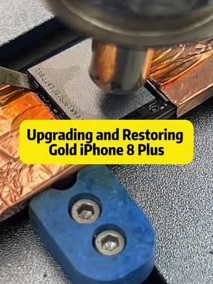 Reviving a Classic: Upgrading and Restoring a Gold iPhone 8 Plus to Its Full Glory In this video, we dive into a special project - restoring a gold iPhone 8 Plus that's been lovingly preserved by its owner for years. Although it's an older model, its physical condition is so pristine you'd never guess it's already six years old. After entering the passcode, we discover the battery efficiency is still at an impressive 80%, suggesting it's never been replaced. This is testimony to how long-lasting and well-built some of Apple's classic models can be. Our focus quickly turns to expanding the phone's storage and replacing its tired battery. Because the iPhone 8 Plus is different from later iPhone generations, it needs a specific process: reading the device's base data, writing it to a new storage chip, and performing Wi-Fi unbinding. For this particular model, we found a board that supports capacity upgrades, allowing us to boost it from 64GB to a roomy 256GB. Throughout the process, we demonstrate essential steps: carefully heating and removing the original storage chip, cleaning the solder pads, and finally installing and reballing the new chip - ensuring a flawless upgrade with no compromise on reliability. Battery life also gets a refresh. The iPhone 8 Plus doesn't feature Apple's newer, more restrictive encryption for battery replacements, so swapping in a third-party battery is a breeze. Once installed, the phone's battery efficiency instantly jumps to 100%, free of any pop-ups or warnings. Replacing the degraded sealing adhesive around the frame also helps restore basic waterproofing and dust-resistance. While this won't match factory-fresh conditions, it's good enough for everyday protection. After reassembling, we run the phone in DFU mode, install iOS 16.7.8, and watch as it boots up seamlessly - showing the upgraded storage and brand-new battery health. Every camera function, speaker, and Wi-Fi signal checks out, confirming a successful revival of this classic device. If you've ever wondered why older iPhones sometimes feel more durable or debated whether modern batteries are less reliable because of hardware or software demands, this video offers plenty of insights. Join us as we celebrate the gold iPhone 8 Plus - both a piece of Apple history and a testament to how attentive repairs can extend a device's life for years to come. #iPhone8Plus #PhoneRestoration #BatteryReplacement #StorageUpgrade #PhoneRepair #iPhoneRepair #AppleRepair #ClassiciPhone #TechTutorial #DIYTech #SmartphoneRepair #MobileTech 