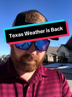 Texas is back to normal! Time to mow. #lawn #lawncare #lawntok #snow #texas #dfw #lawntiktok #lawndad #lawndadtiktok #dadlife 