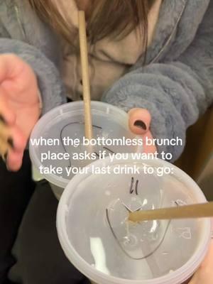 Really chill inconspicuous to go cups @bycarolynd #bottomlessbrunch #bottomlessmimosa #brunch #nycbrunch #bottomlessbrunchnyc 